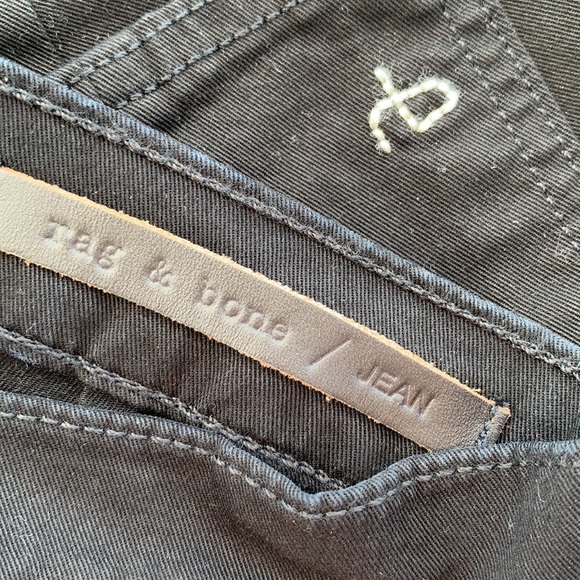 Rag & Bone Jeans Jodphur Black and White Size 27 - Picture 10 of 10